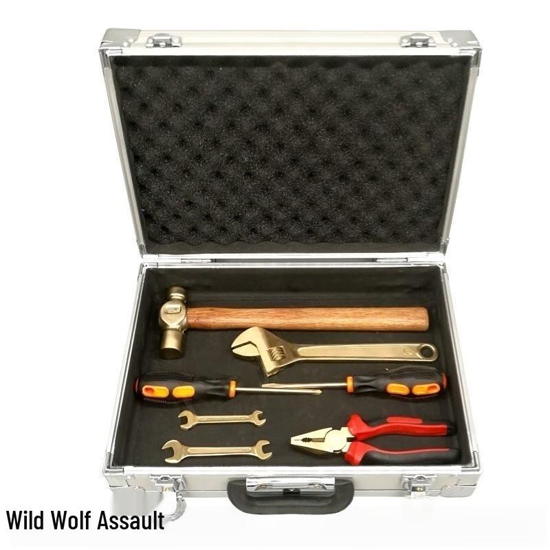 Wild Wolf Commando Non-Sparking Copper Alloy Explosion-Proof Tool Set