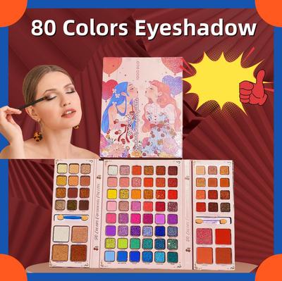 80 Renk Far Paleti Göz Farı Avrupa Tarzı