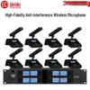 HuiDu HD-8MF Wireless 1-to-8 U-band Infrared Microphone System (CN Version)
