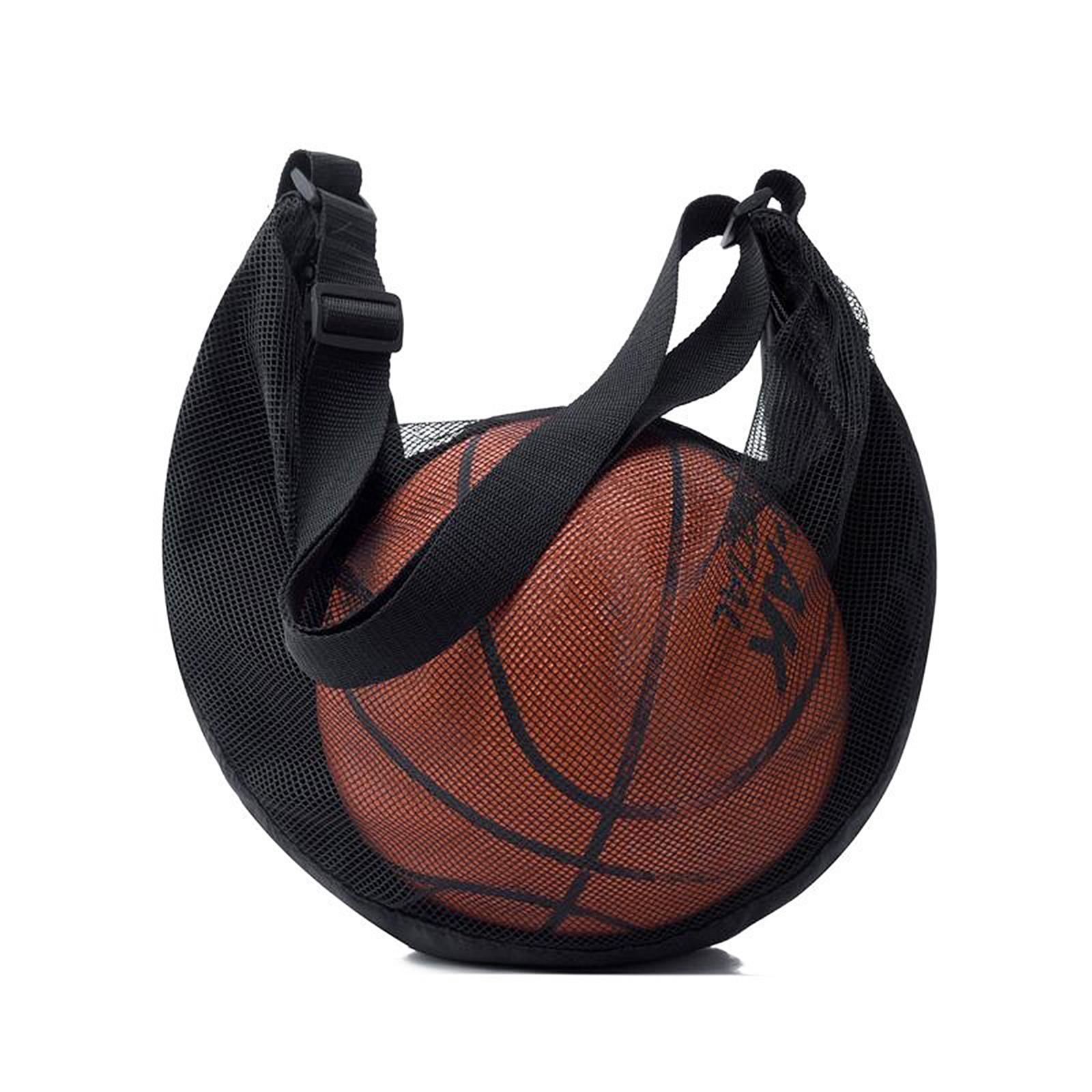 

Basketball Training Net Bag Single Shoulder Bag Training Backpacks Crossbody Soccer Volleyball Student Storage Bag