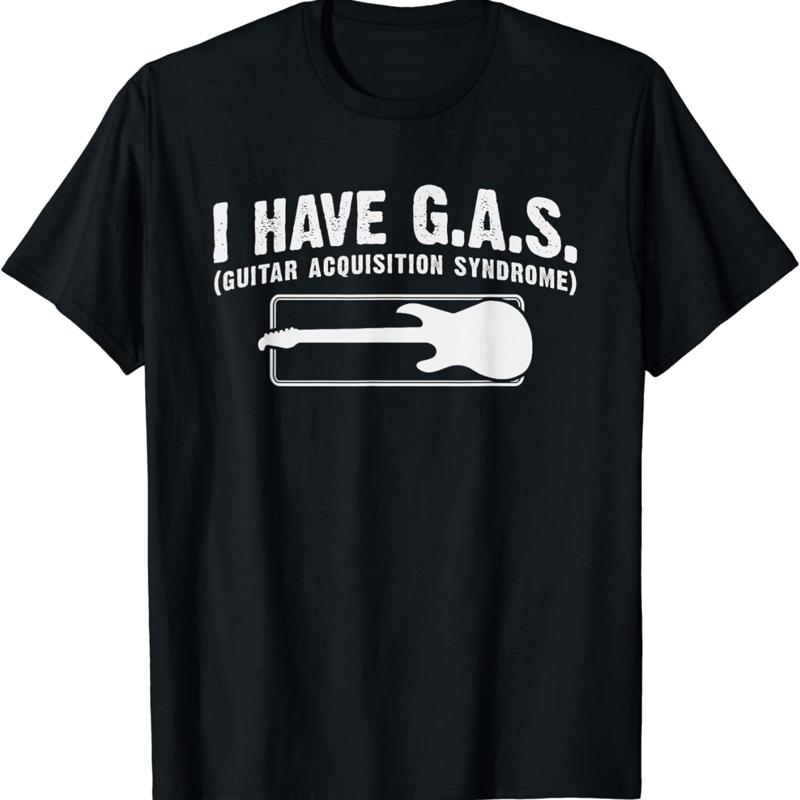New Limited I Have Gas Funny Guitar Player T Shirt