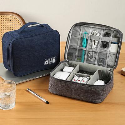 Tragbare USB-Datenkabel-Ladegerät-Aufbewahrungstasche Reise-Kabelorganisator Digitaler Elektronik-Organizer Wasserdichte Kabelaufbewahrungstasche