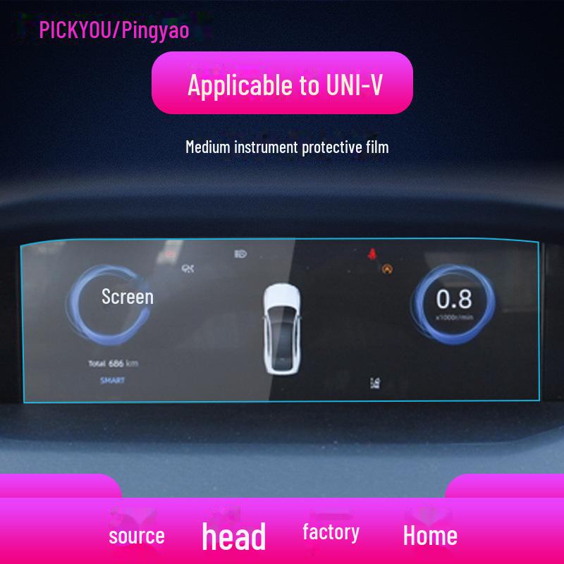 "24 Changan UNIZ/UNIK/UNIV Navigation & Central Control Tempered Film for Car Interior Protection"
