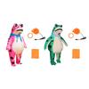 Inflatable Frog Costume for Adult Kids Funny Blow-Up Full Body Frog Suit with Air