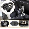7 Way & 4 Flat Trailer Tow Hitch Wiring Plugs Receptacle Assembly with Mounting Bracket for USCAR Socket