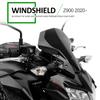 For Kawasaki Z 900 650 Z900 Z650 2020 2021 2023 2024 Motorcycle Windshield Screen Visor Windscreen Double Bubble Wind Deflector