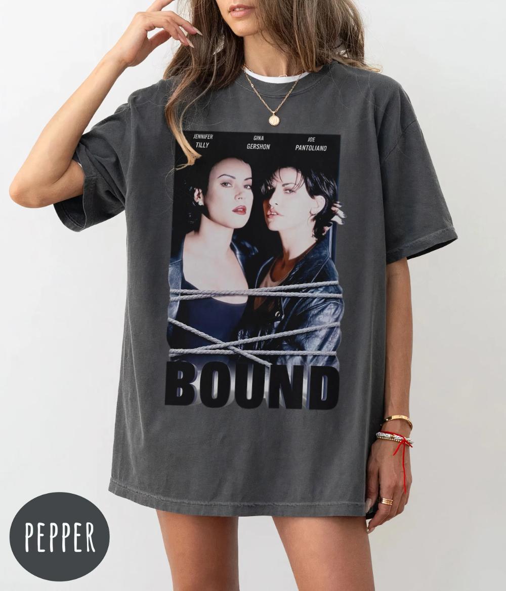 

Bound Movie TShirt Vintage Thriller Film Tee The Wachowskis Movie Shirt Tee Clothing Short Sleeve Shirt Unisex Women AllSeason S