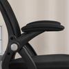 Ergonomic Office Chair with Mesh Backrest and Adjustable Height, 65.5x61.5x88-97.5cm, Black