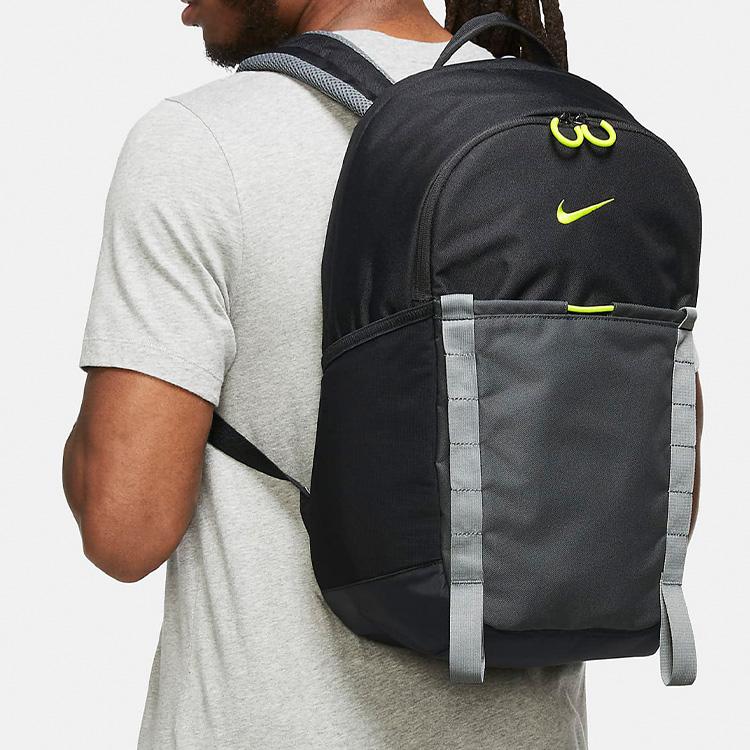 Nike Fabric Backpack Regular Unisex Black Lightweight Casual DJ9678-010