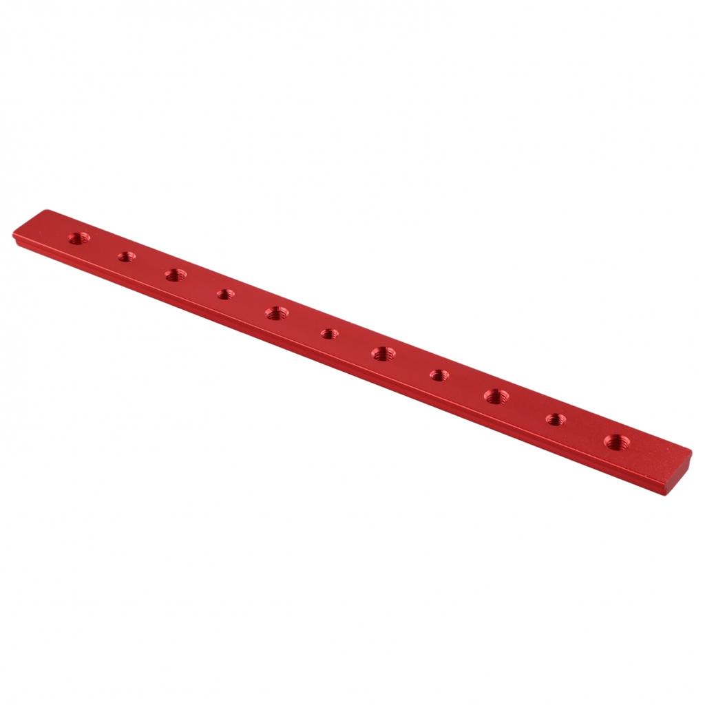 Red Aluminum Alloy T Track/T Bar Slider Miter Jig Tool 100 450mm Length