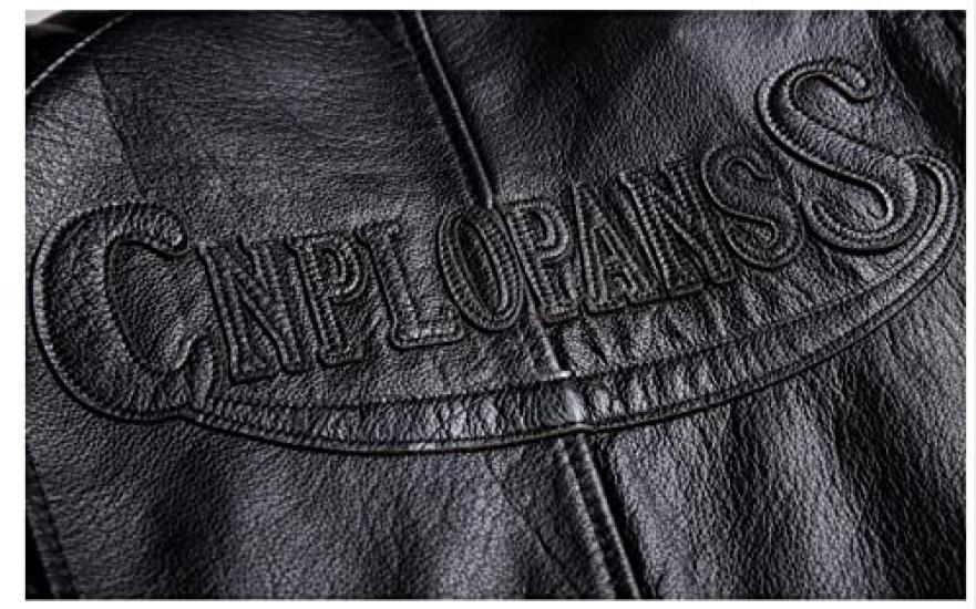CNPLOPANSS Genuine Leather Motorcycle Sheepskin Cowhide Leather Rider Business Solid Cold Weather Plus Size Men's Jacket, Jacket, Jacket, Leather,