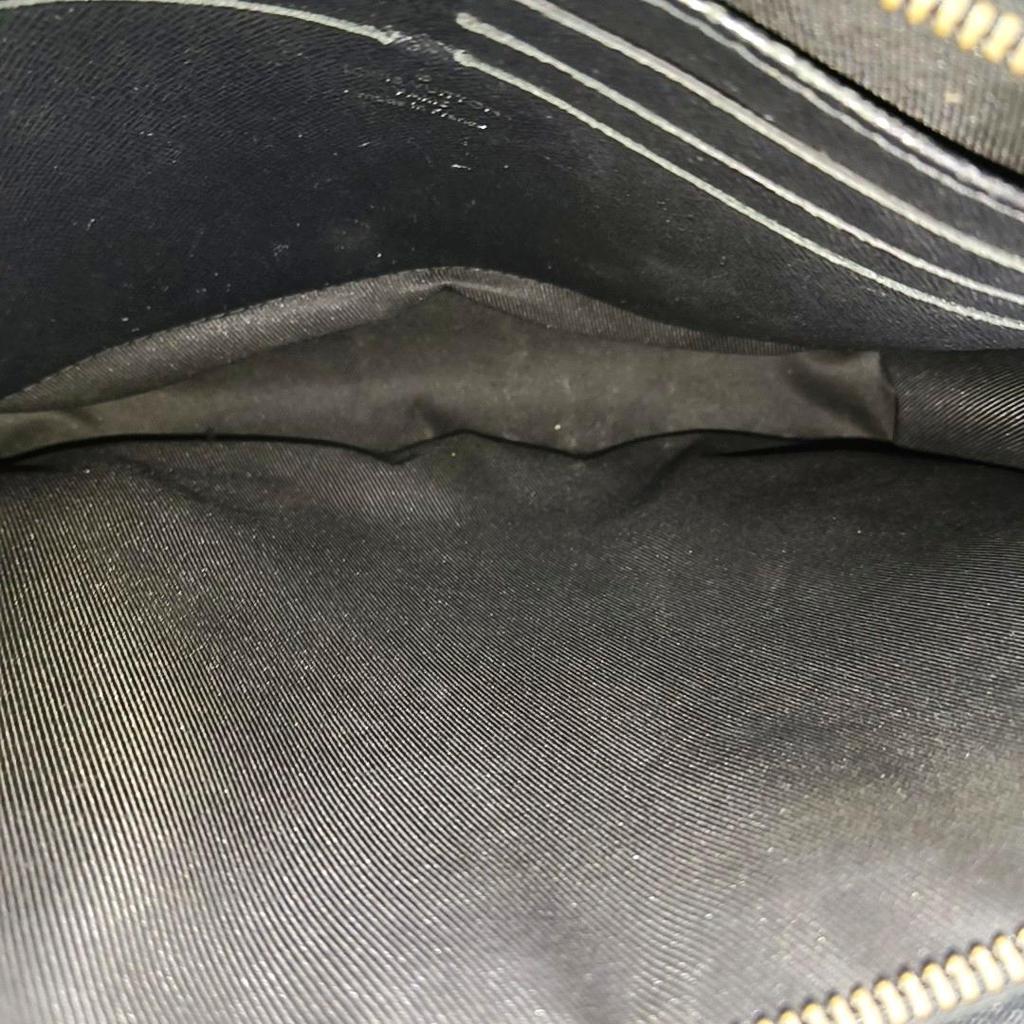 [Usado] Louis Vuitton Pochette Voyage MM 'Lona Monograma Eclipse Preto' - Bom #1WAFRJE