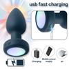 Body-Safe Silicone Vibrating Plug -Remote Control,Waterproof & Powerful Vibration for Prostate/G-Spot Play Sex Toys