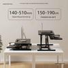 Hydraulic Pneumatic Standing Desk & Monitor Riser