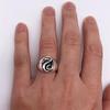 Assistant magique école Malfoy famille Badge serpent Serpentard Cosplay anneau unisexe bijoux anneaux cadeau accessoire accessoires
