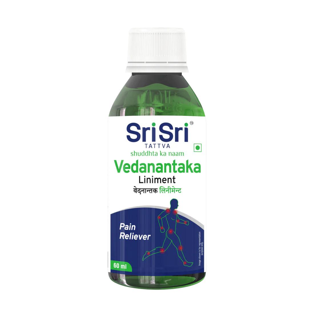 

Vedanantaka Liniment - Обезболивающее, 60 мл Pack = 60 ml