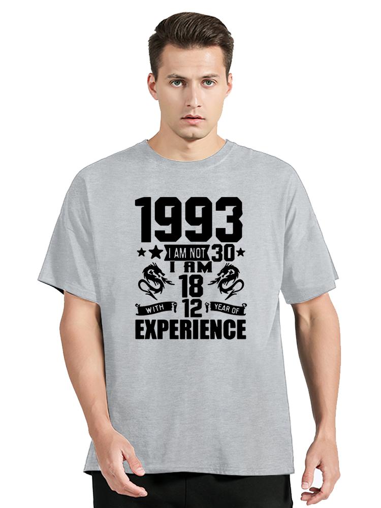 Novelty Awesome 1993 Old T Shirt Graphic Cotton Streetwear Short Sleeve Birthday Gifts Summer Style T-shirt Men Clothing