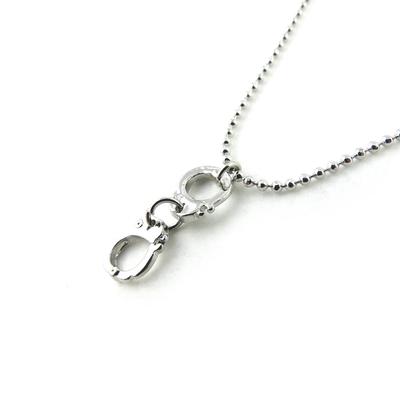 [N1132] - Silver 'Menottes' Designer Necklace