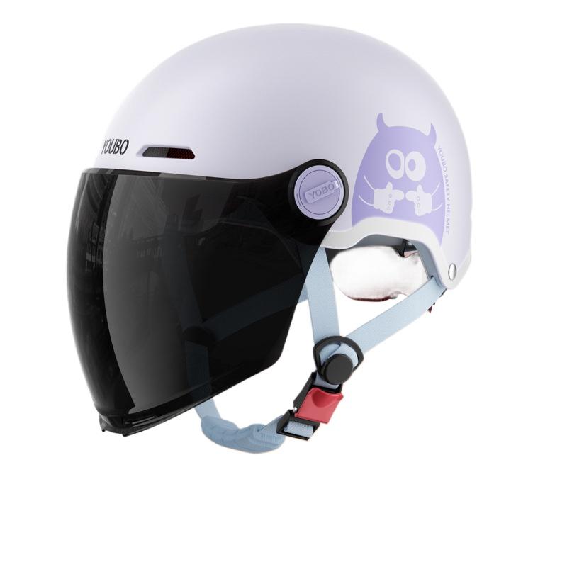 Electric Car Helmet Couple Four Seasons Universal Battery Motorcycle Men's Half Helmet Helmet