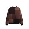 Kith Patchwork Fleece Nelson Crewneck Studio Men Tops Black KHM033257-030