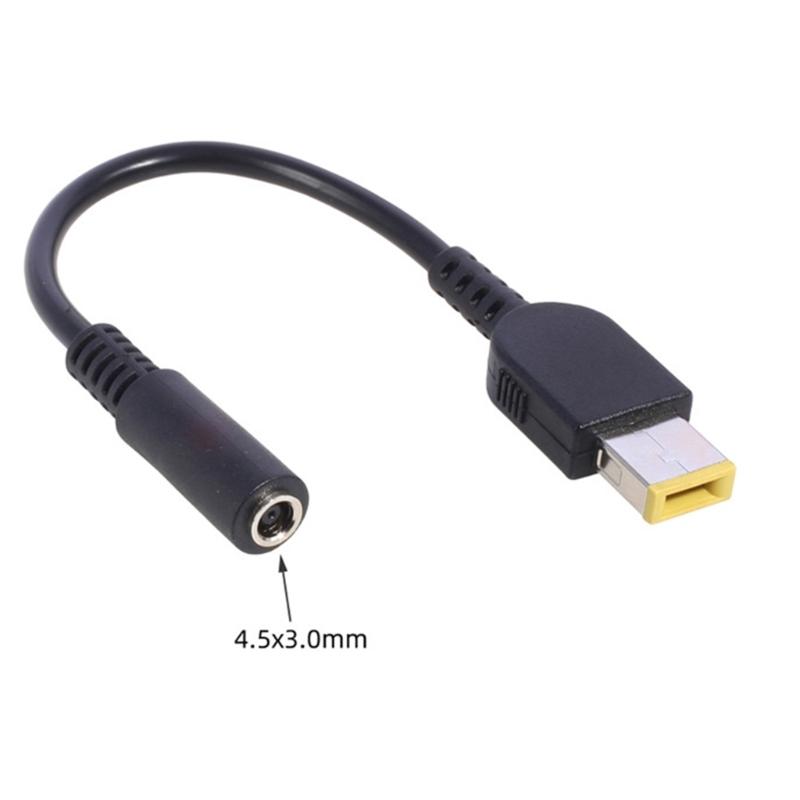 90W DC Converter Cable 4.5x3.0mm Female To 4.5x3.0mm 7.4x5.0mm 5.5x2.5mm 7.9x5.4mm Square Male Plug Converter Cable 18CM