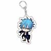 Chaveiro de Anime Mashle Magia e Músculos Mash Burnedead Chaveiro de Desenho Animado Acessórios para Bolsa