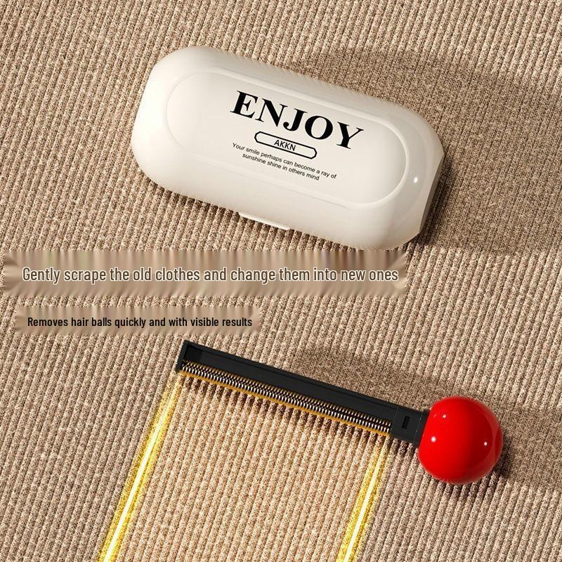 Portable Dual-use Lint and Hair Remover Roller for Clothes