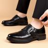 Fashion Casual Business Men's Leather Shoes Fashionable British style Daily office  Outdoor street walking Groom's wedding Brown shoes