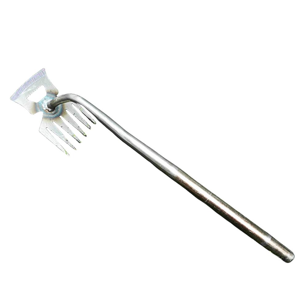 2 In 1 Loose Soil Weeder Ergonomic Handle Manual Hand Weeding Removal Puller V Fork Weeding Removal Puller Wild Vegetable Shovel