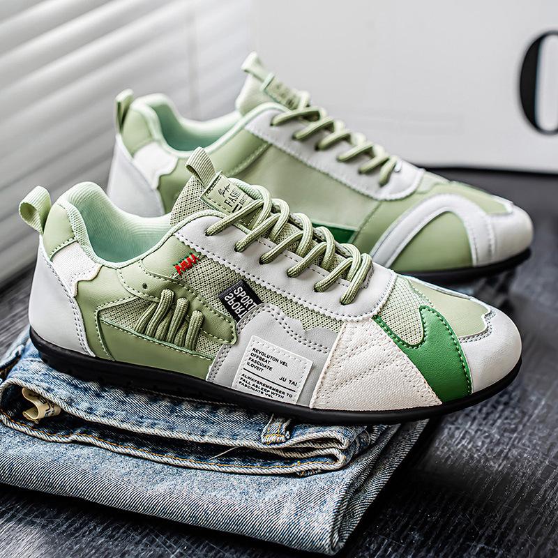 Herrenschuhe Sommer atmungsaktiv Mode Sport und Freizeit Forrest Gump weiße Schuhe weiche Sohle leicht Doudou Schuhe Farbabstimmung Deutsches Training