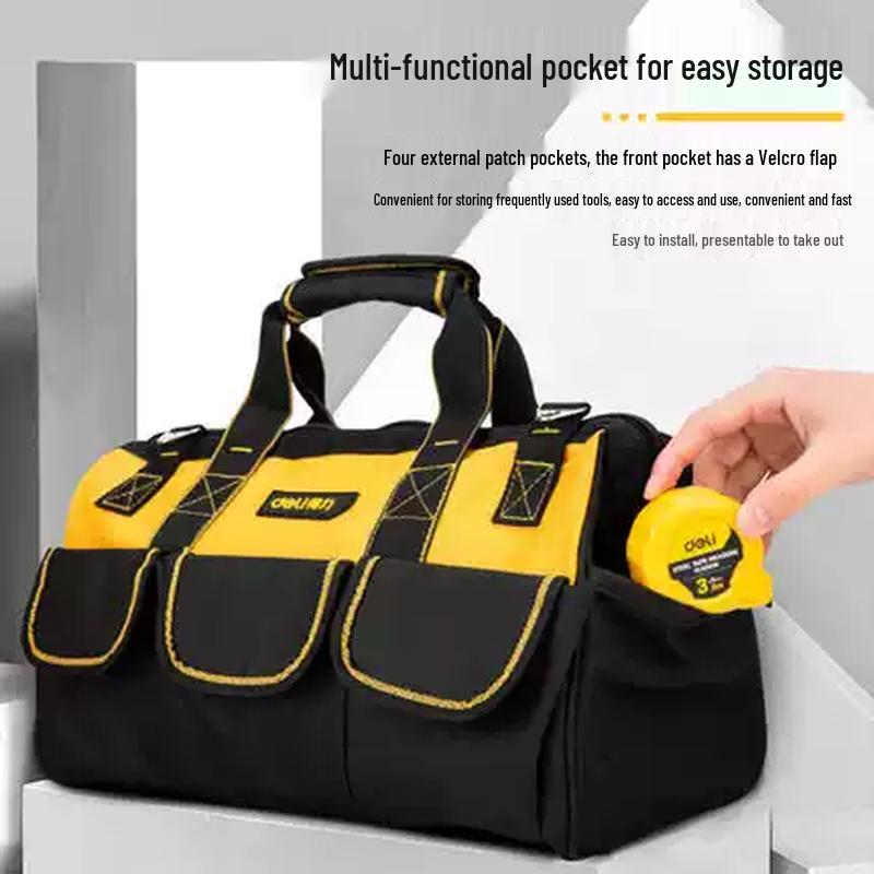 Deli Portable Double Layer Tool Bag