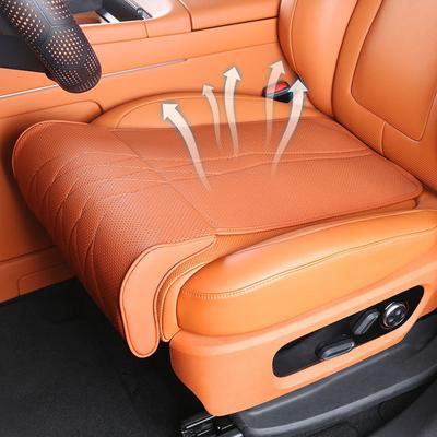 Car Seat Leg Support Extension Suede For Driver Memory Foam Seat Padding Mat Cover Universal Auto Seat Extender Leg Cushion