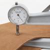 4mm thickened light brown suede leather material, two-layer slightly hard double-sided leather fabric, handmade DIY table mat an