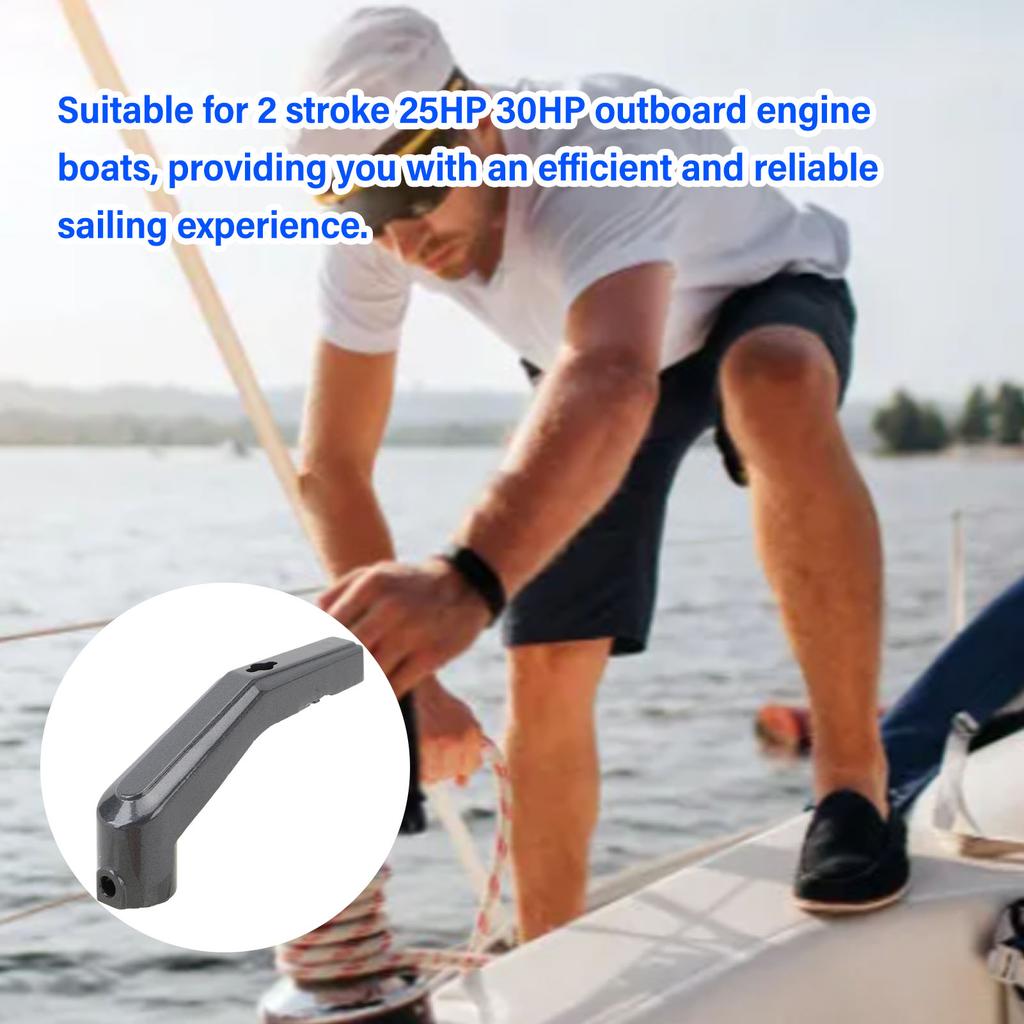 689 44111 01 4D Schalthebel Aluminium Schalthebel für 2-Takt 25 PS 30 PS Außenbordmotor