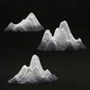 Aquarium Decors Fish Tanks Ornament Aquarium Landscape Decorations Fish Tanks Accessories Realistic Snow Mountain Model