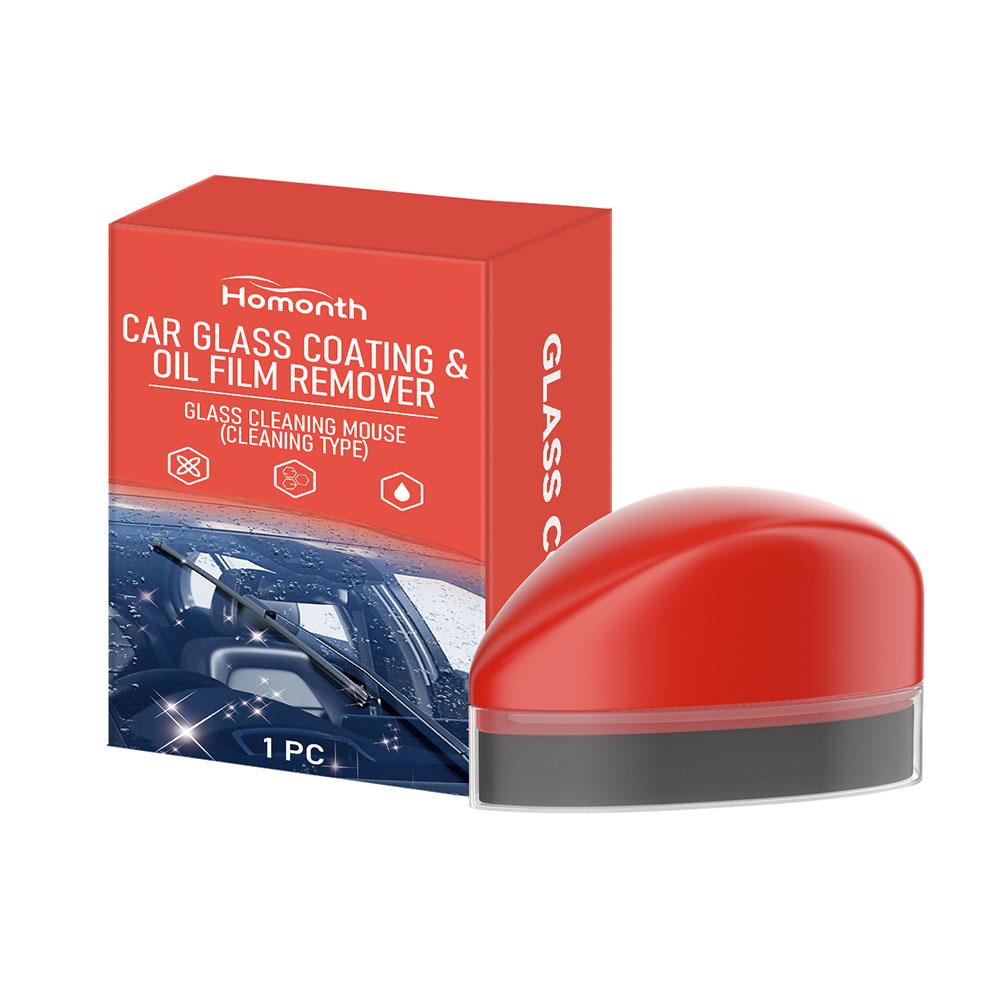 Car Glass Cleaning Mouse Powerful Windshield Cleaner Stains Car Remove Film Cleaning Accessories Oil Remover V8s8