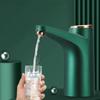Water Bottle Dispenser USB Charging Electric Drinking Water Pump for Office School Hospitals Retro Green