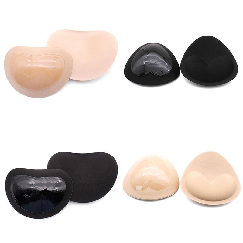 Cheap Breast Push Up Pads Swimsuit Accessories Silicone Bra Pad Nipple