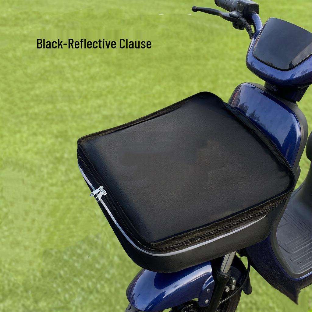 Rainproof Electric Bicycle Front Basket Cover