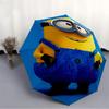 Gru Minion Self-Folding Umbrella, 8-Bone Compact Travel Umbrella, Durable Plastic And Iron Frame, Suitable For Outdoor And Daily Necessities