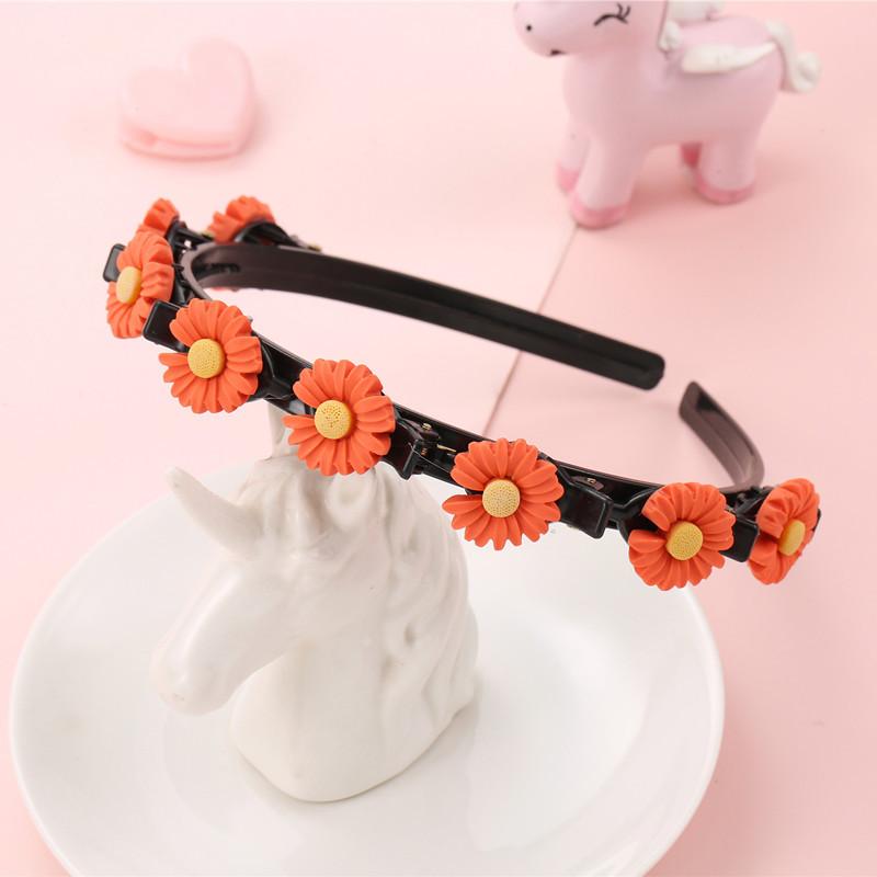 New Broken Hair Headband Female Braided Hair Artifact Multi-Layer Hollow Bangs Styling Hairpin Children's Headband Female