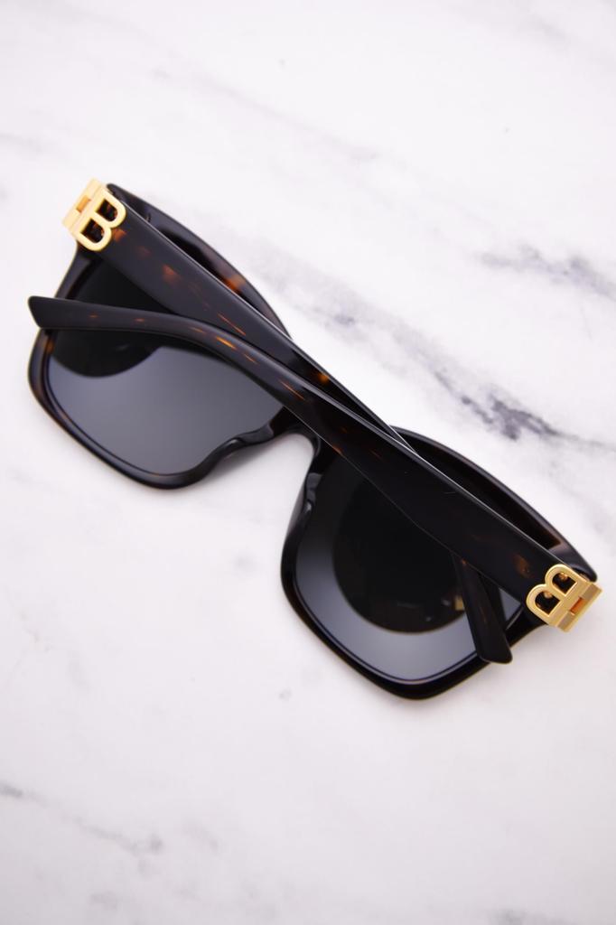 Balenciaga BB0102SA Asian Fit 002 57 New Sunglasses Women's