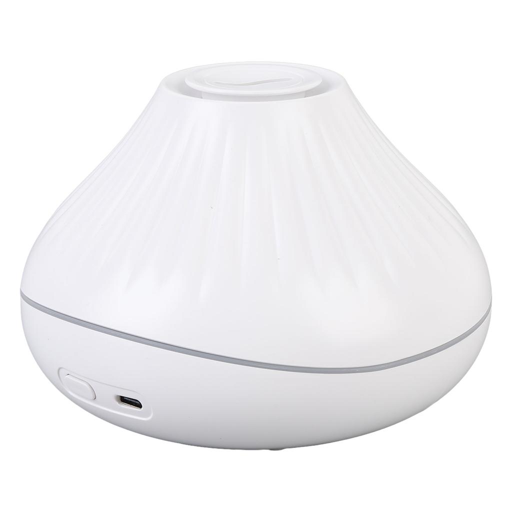 Plamenový difuzér Zvlhčovač vzduchu 160ml Nádrž na vodu 7 Barev plamene USB Difuzér esenciálních olejů Zvlhčovač