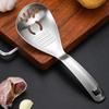 Multifunktionales Küchenutensil aus Edelstahl zum Kochen Knoblauch Ingwer Gemüse Reibe Mahler Löffel Küchenzubehör