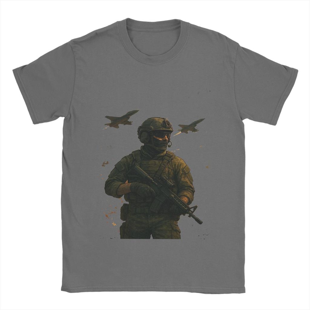 All Seasons Battlefield 6 Funny Games BF6 T Shirt For Unisex 100% Cotton T-shirts Short Sleeve Tops