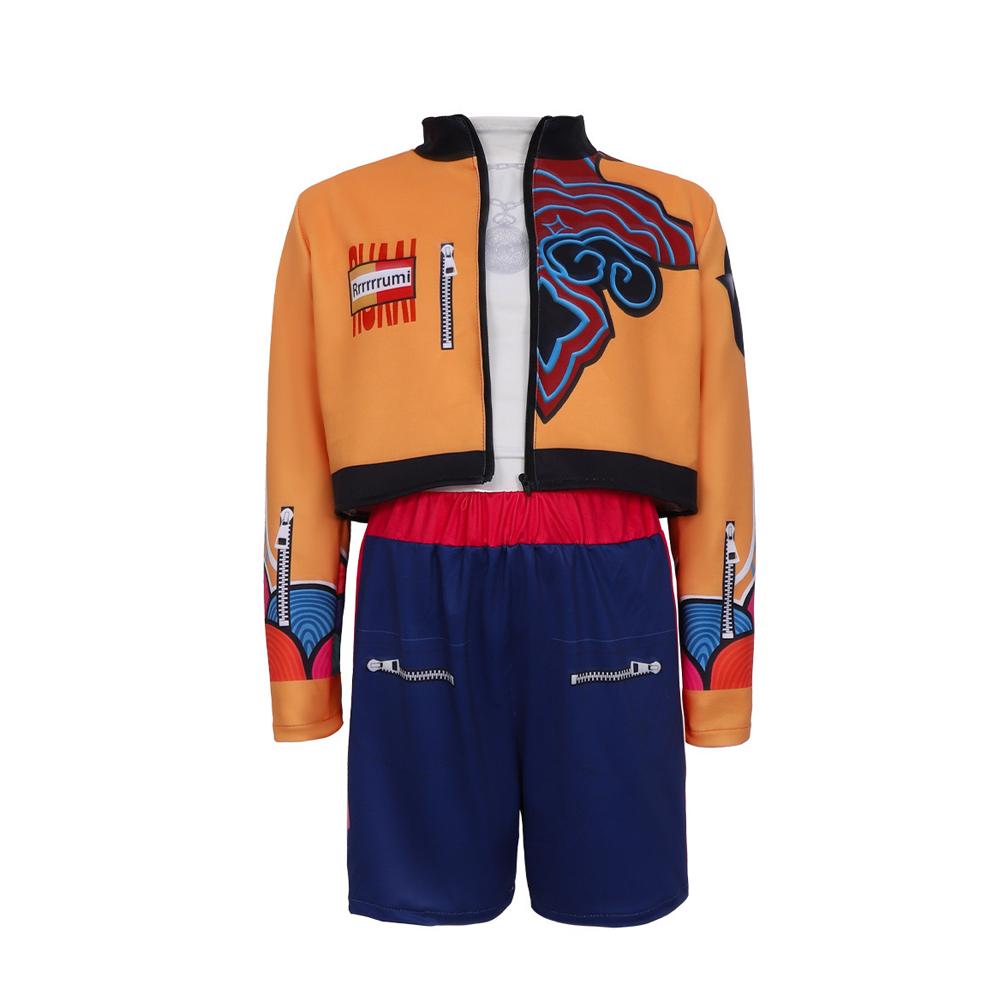 KPOP Demon Hunters Cosplay Costumes for Girls Zoey Mira Rumi Fantasy Roleplay Outfits Kpop Halloween Carnival Party Suits