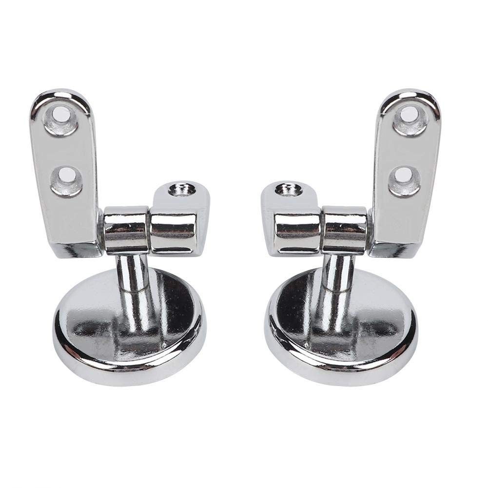 Bathroom Toilet Seat Hinge Zinc Alloy Hardware Hotel Restroom Toilet Accessories with Bolts and Nuts