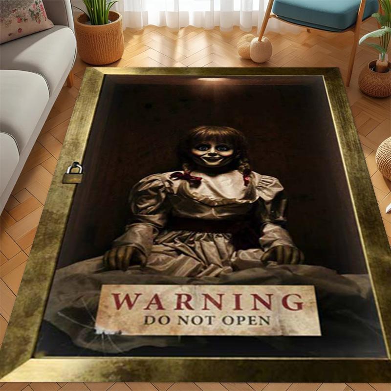 Darkness Unleashed: Annabelle's Creation carpet floor mats Doormat Room Dormitory decoration Bathroom mat