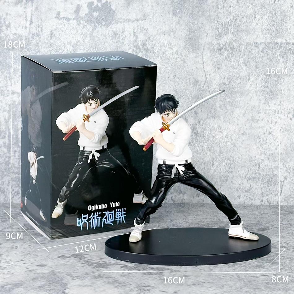 Anime Jujutsu Kaisen Peripheral 21cm Okkotsu Yuta Itadori Yuji Ryomen Sukuna Anime Figure PVC Model Cartoon Decoration Doll Gift