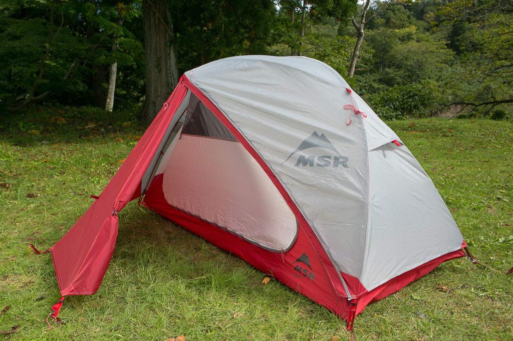 Venkovní turistický stan MSR s podlážkou 1 lehký japonský 37310 (Stopa) Elixír-1 (pro osobu) [Originální produkt]
